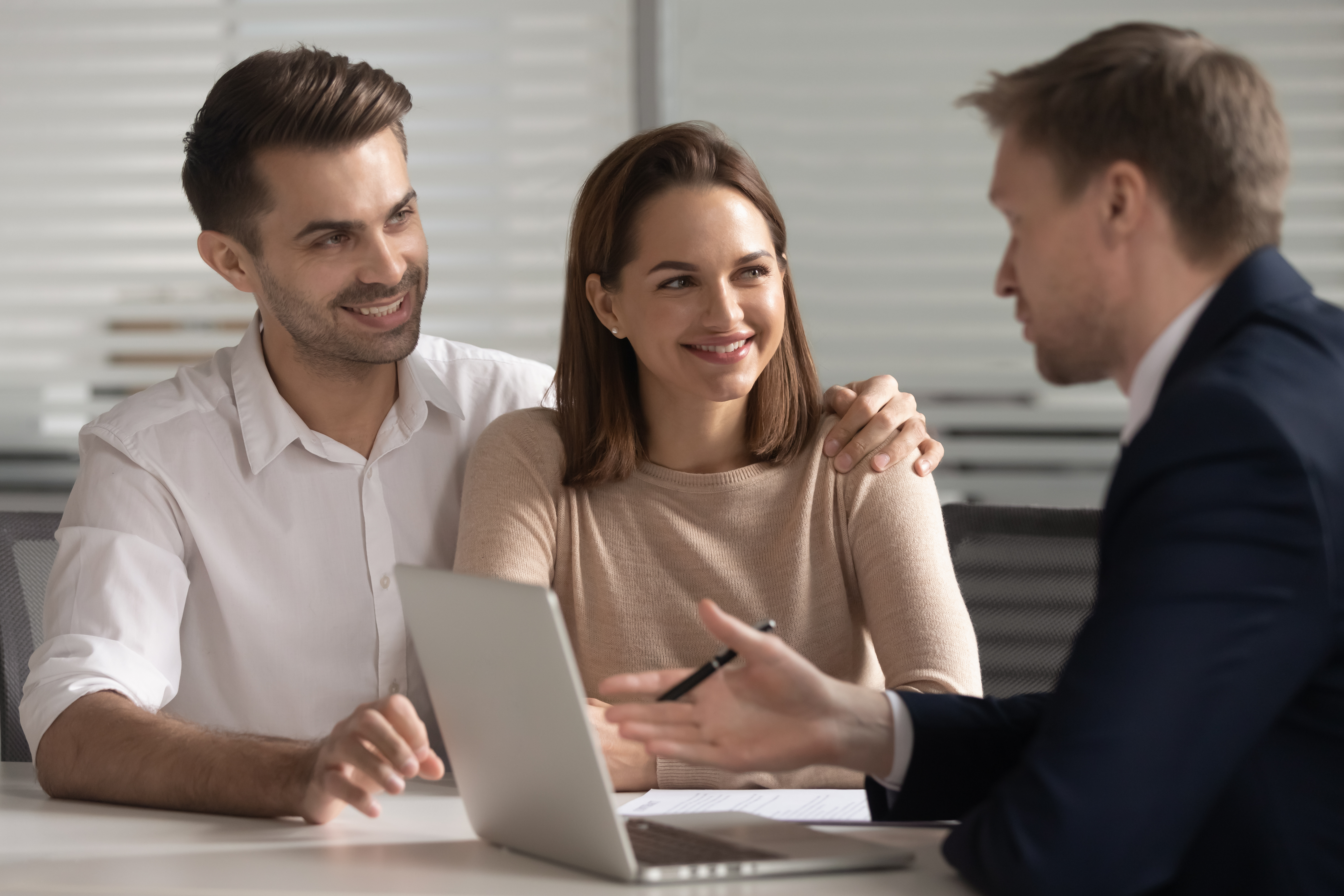 Financial planning meeting